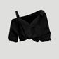 Women's Spring/Summer Asymmetrical Cold-Shoulder Blouse | Collared Button-Down with Textured Fabric and 3/4 Sleeves