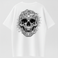 Men's Sparkling Diamond Skull Graphic T-Shirt – Gothic Punk Short Sleeve Tee