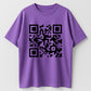 QR Code Scan Me Funny Mystery Organic Cotton Unisex T-Shirt