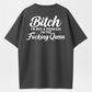 Women's I’m Not a Princess I’m the F*cking Queen Bold Slogan Cotton Blend Sports Tee
