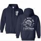 Jesus Made Me A Fisherman Pattern Classic Hoodie