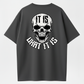 IT IS WHAT IT IS Skull Print Men's T-Shirt, Top Menswear, Tee Shirt Casual Streetwear