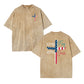 Patriotic Christian Faith T-Shirt – Stand for Flag Kneel for Cross Religious Shirt