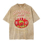 Letter Print Round Neck Tee, Casual Short Sleeve Crew Neck T-shirt for Summer