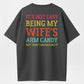 My Wife’s Arm Candy Shirt – Funny Husband T-Shirt, Marriage Humor Graphic Tee
