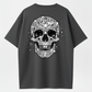 Men's Sparkling Diamond Skull Graphic T-Shirt – Gothic Punk Short Sleeve Tee