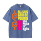 Heavyweight Men's 100 Cotton Plus Size T Shirt Featuring Vibrant Retro "All This Can Be Yours If The Price Is Right" Graphic Print Casual Round Neck Short Sleeve Tee for Casual Wear and Themed Events