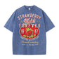 Letter Print Round Neck Tee, Casual Short Sleeve Crew Neck T-shirt for Summer