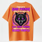 Vintage Dark Wolf Graphic Tee for Men & Women – Funny Friendship Quote Shirt, Ghost Theme Casual 100% Cotton T-Shirt