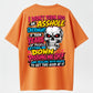 100% Cotton Skull Attitude Graphic T-Shirt