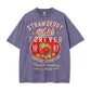 Letter Print Round Neck Tee, Casual Short Sleeve Crew Neck T-shirt for Summer