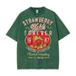 Letter Print Round Neck Tee, Casual Short Sleeve Crew Neck T-shirt for Summer