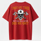I May Get Tired But You Will Never See Me Quit Skull Print Men's T-Shirt