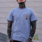 Oral Sex with Tattooed Ghost Dirty Love Black Print T-shirt