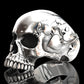 Gothic Skull Sterling Silver Ring