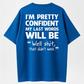 Men's 100% Pure Cotton Relaxed Fit Round Neck Artwork Tee - Funny Shirts with Humorous "Well Shit, That Didn't Work" Letter Print, Soft Menswear Apparel T Shirt for Casual Wear