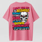 100% Cotton Skull Attitude Graphic T-Shirt