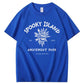 Spooky Island Halloween 100% Cotton T-Shirt