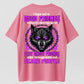 Vintage Dark Wolf Graphic Tee for Men & Women – Funny Friendship Quote Shirt, Ghost Theme Casual 100% Cotton T-Shirt