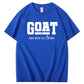 God Over All Things Pattern Print Crew Neck T-Shirt