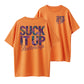 Suck It Up Buttercup Funny Sarcastic Floral Graphic T-Shirt
