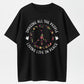 Raised Hand Print Imagine Lyrics Tee