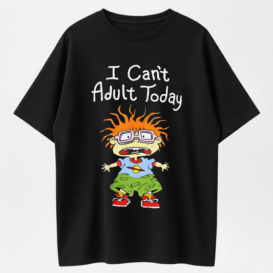 I Can't Adult Today Funny Rugrats Tommy Organic Cotton Unisex T-Shirt