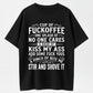 Urbntees Fuckoffee Recipe Sarcastic Humor Organic Cotton Unisex T-Shirt