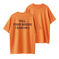 Tell Your Boobs I Said Hi Funny Sarcastic Graphic Pure Cotton T-Shirt