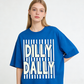 Urbntees Dilly Dally Dally Vintage Stripe Bold Text Pure Cotton T-Shirt Streetwear Style