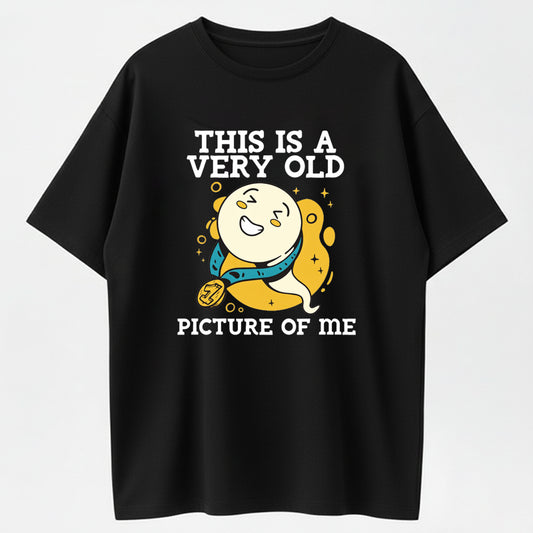 This Is A Very Old Picture Of Me Funny Sperm With Gold Medal Vintage T-Shirt