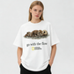 Urbntees Go With The Flow Otters National Geographic Style Organic Cotton Unisex T-Shirt