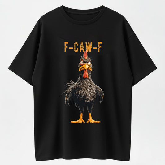 100% Cotton Unisex FCAWF Black Chicken