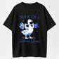 TODAY I'M A Serious Goose Weightlifting T-Shirt