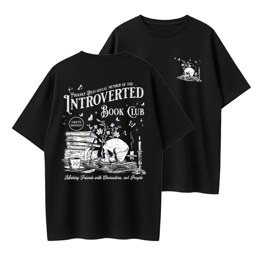 Women's Skull & Letter Print Round Neck Graphic Tee, Vintage Trendy Casual Short Sleeve T-shirt for Daily Wear