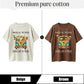 Imagine All The People Living Life In Peace Hippie Bus Funny Graphic T-Shirt