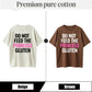 Urbntees Do Not Feed the Princess Gluten Funny Sarcastic Pure Cotton T-Shirt