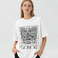 Urbntees Vos Vitae Forma Corpore Mystical Skull Face Organic Cotton Unisex T-Shirt