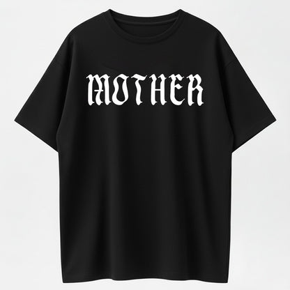 Urbntees Mother Gothic Bold Statement Organic Cotton Unisex T-Shirt