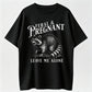 Feral & Pregnant Leave Me Alone Funny Pregnant Raccoon T-Shirt