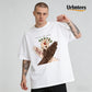 Urbntees Peace Love Dove Hands Unity Organic Cotton Unisex T-Shirt