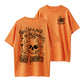 Urbntees Don't Be Part of the Problem Be the Whole Problem Skull Neon Organic Cotton Unisex T-Shirt