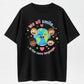 Raised Hand Print Imagine Lyrics Tee