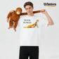 Urbntees Team Punch Funny Monkey Drag Organic Cotton Unisex T-Shirt