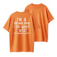 100% Cotton "I'm A Grown Man, I Do What My Daughter Wants" Funny Dad Quote T-Shirt