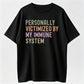 Personally Victimized By My Immune System Shirt Women Funny Autoimmune Graphic Tee