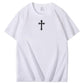 Jesus Is Being Pattern Crew Neck T-Shirt