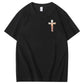 God Turns Broken Pieces Into Masterpieces Christian Pattern Crew Neck T-Shirt