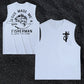 Jesus Made Me A Fisher Mønster Print Vest