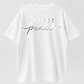 CHOOSE PEACE Simple Handwritten  Peace Declaration T-Shirt